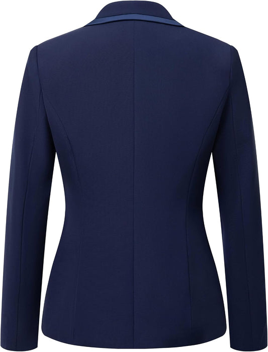 Women's 2 Piece Suit Pants One Button Blazer Set Business Casual Outfits