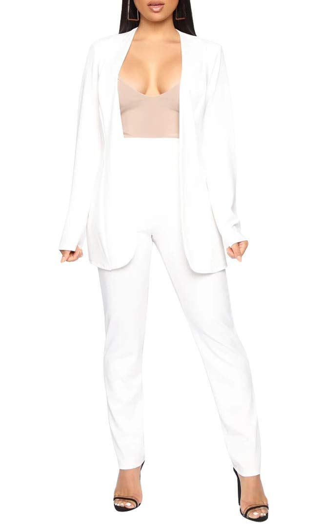 Aro Lora Pant Suits for Women Dressy Casual 2 Piece Outfits