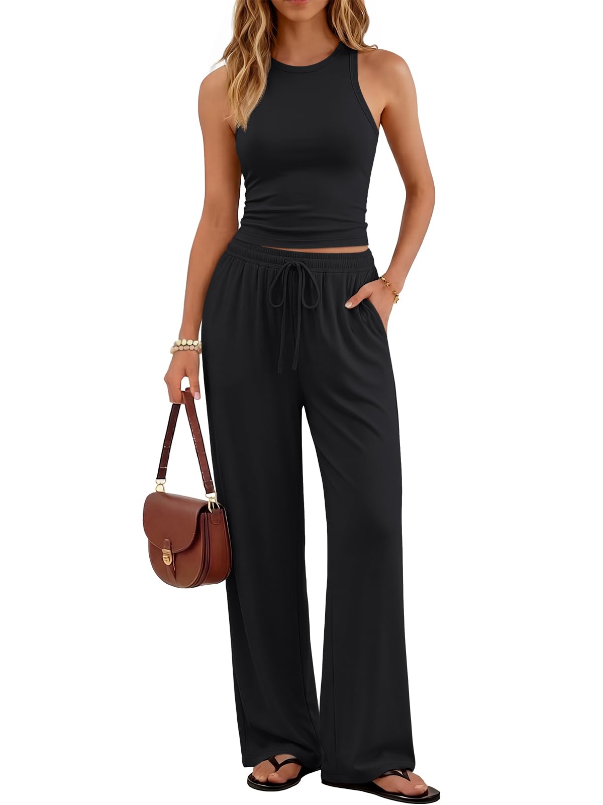 Trendy Queen Women's Summer 2 Piece Lounge Set Matching Outfits 2026