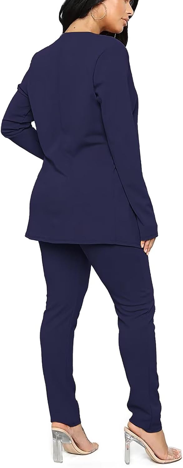 Aro Lora Pant Suits for Women Dressy Casual 2 Piece Outfits