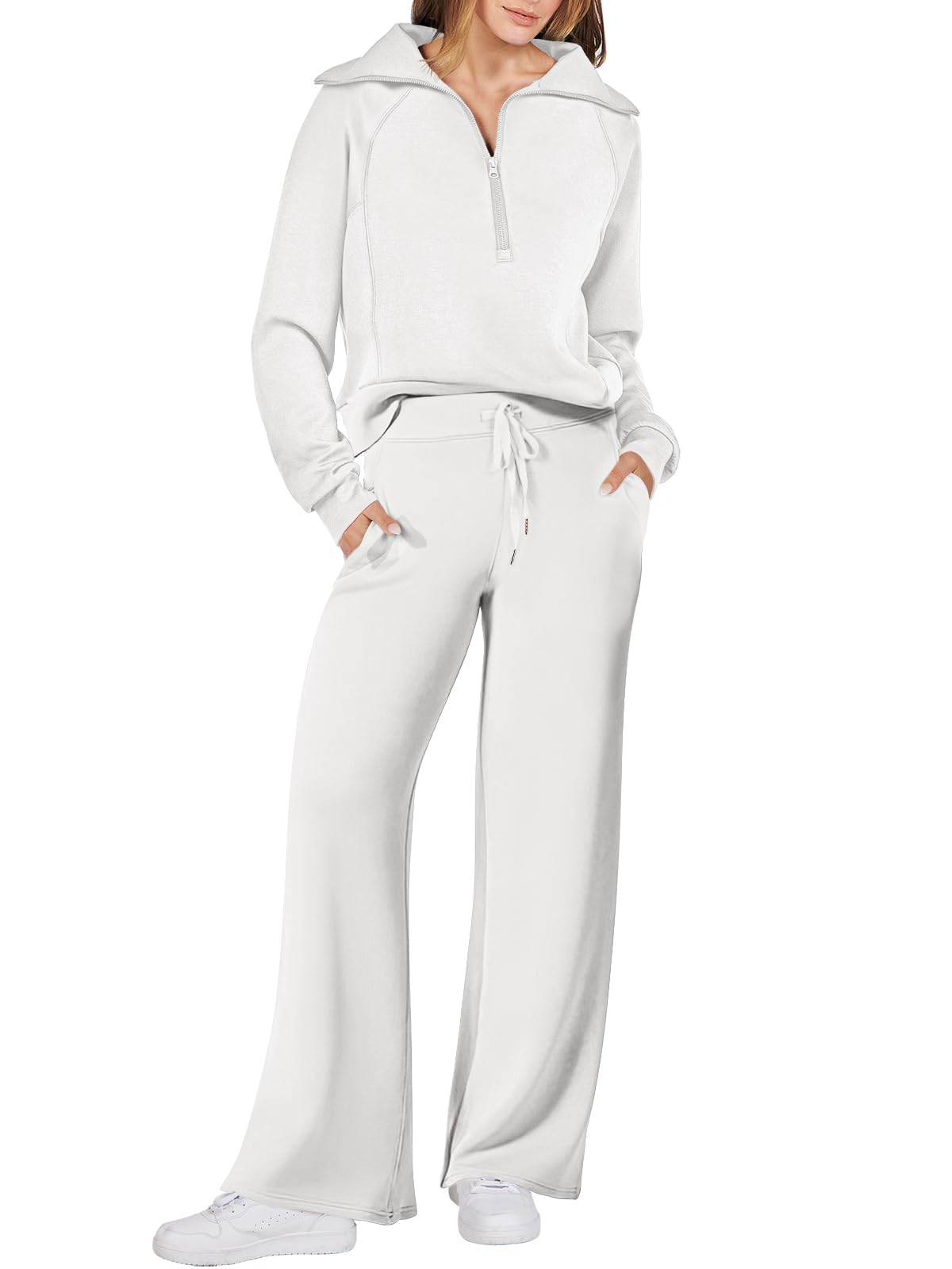 ANRABESS Women 2 Piece Set Sweatsuits Lounge Fall Outfits