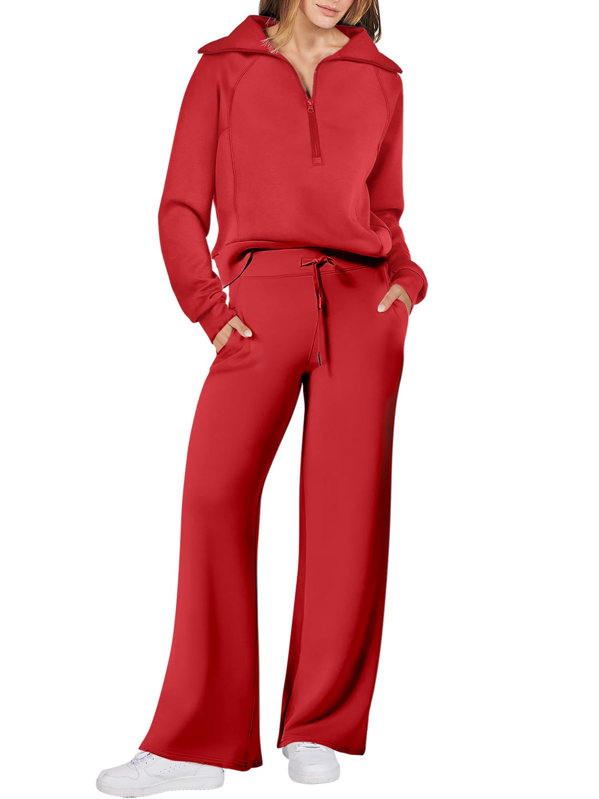 ANRABESS Women 2 Piece Set Sweatsuits Lounge Fall Outfits