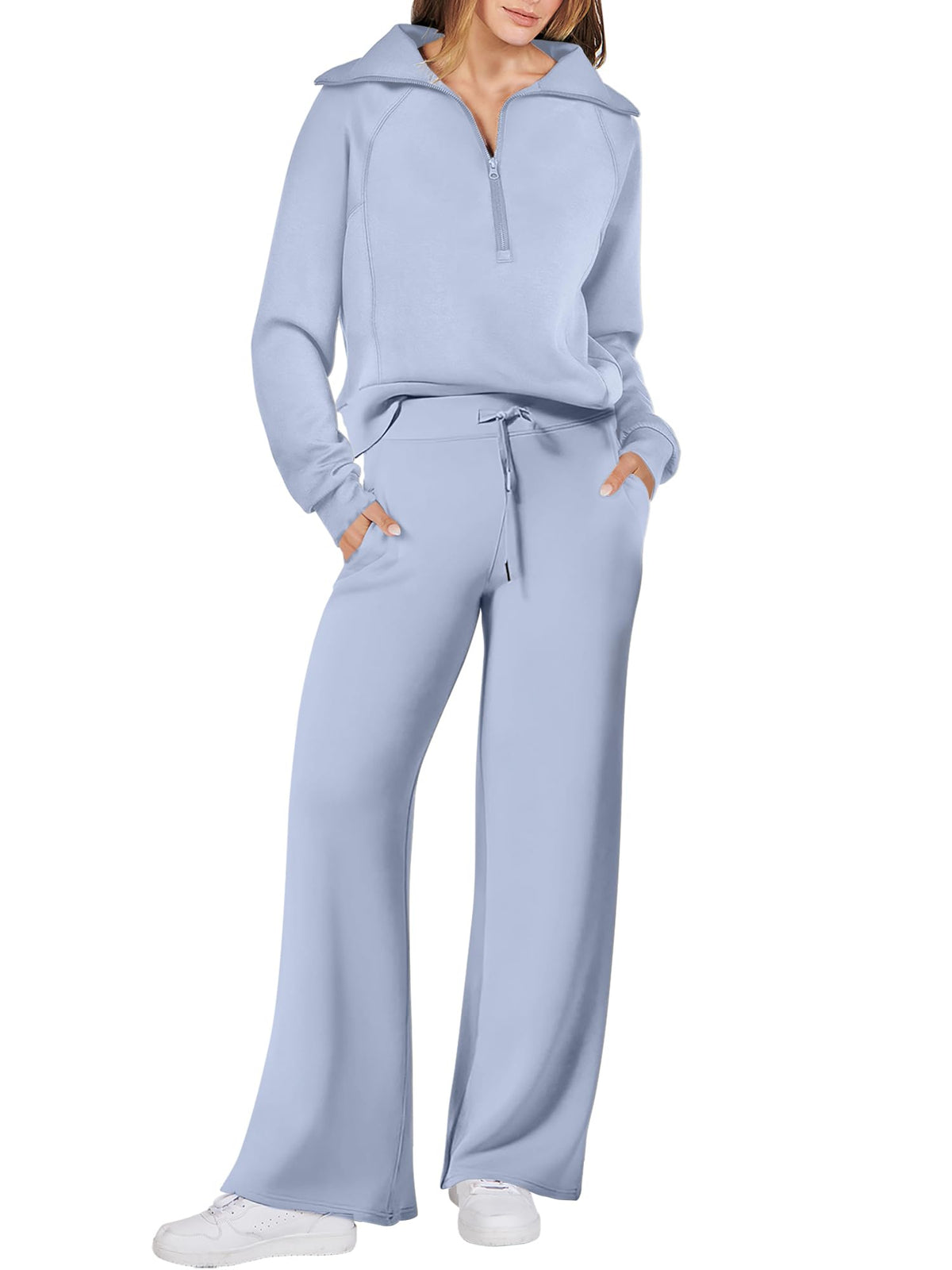 ANRABESS Women 2 Piece Set Sweatsuits Lounge Fall Outfits
