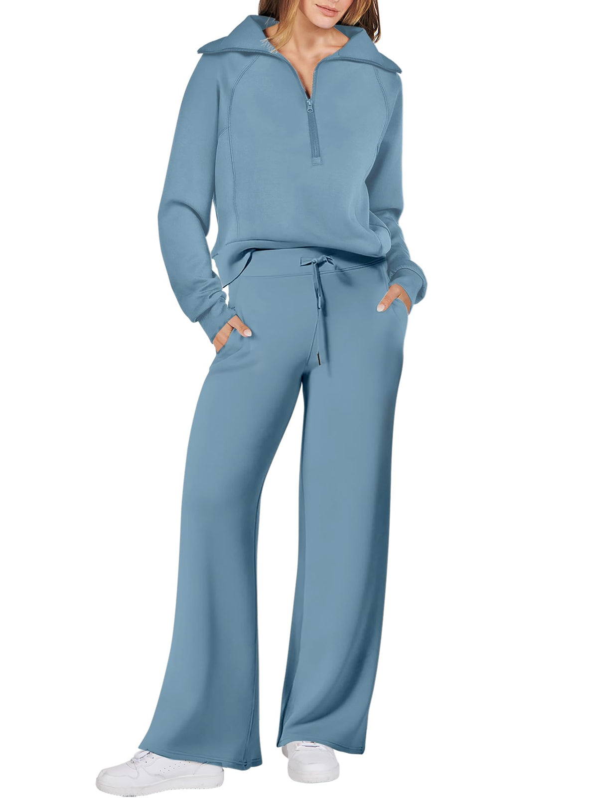 ANRABESS Women 2 Piece Set Sweatsuits Lounge Fall Outfits
