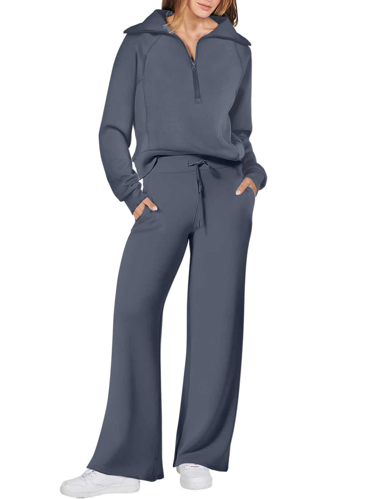 ANRABESS Women 2 Piece Set Sweatsuits Lounge Fall Outfits