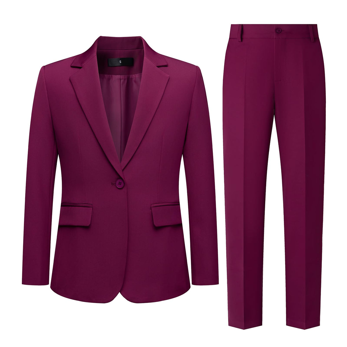 Women's 2 Piece Pant Suit Dressy Business Casual Outfits Professional