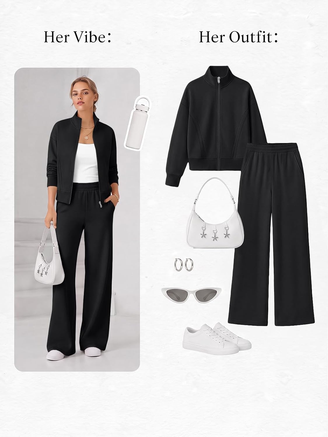 EFAN Womens Sweatsuits 2 Piece Modal Blend Tracksuits Lounge Sweat Sets