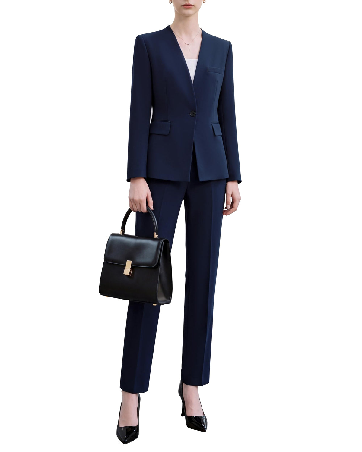 Womens Suits 2 Piece Set Business, Pant Suit for Women Professional