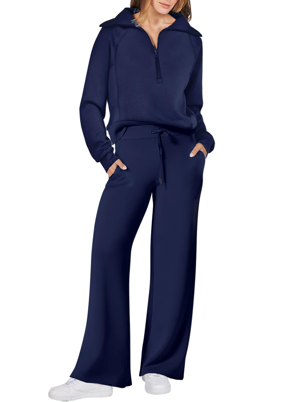 ANRABESS Women 2 Piece Set Sweatsuits Lounge Fall Outfits