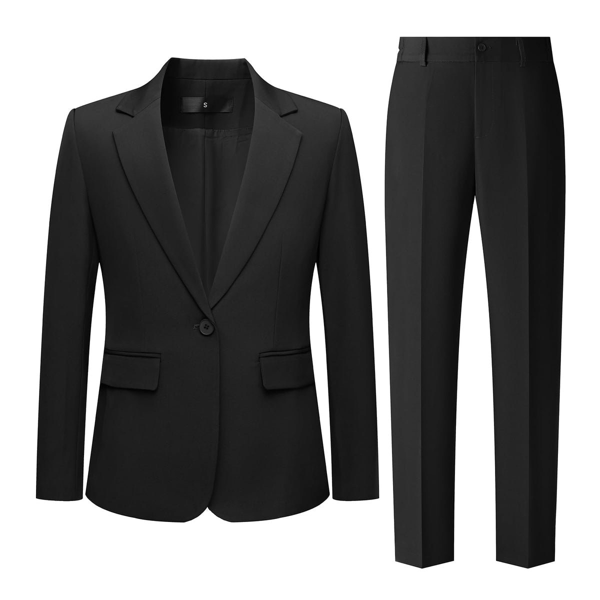 Women's 2 Piece Pant Suit Dressy Business Casual Outfits Professional