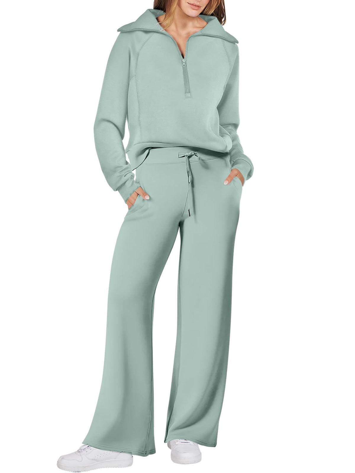 ANRABESS Women 2 Piece Set Sweatsuits Lounge Fall Outfits