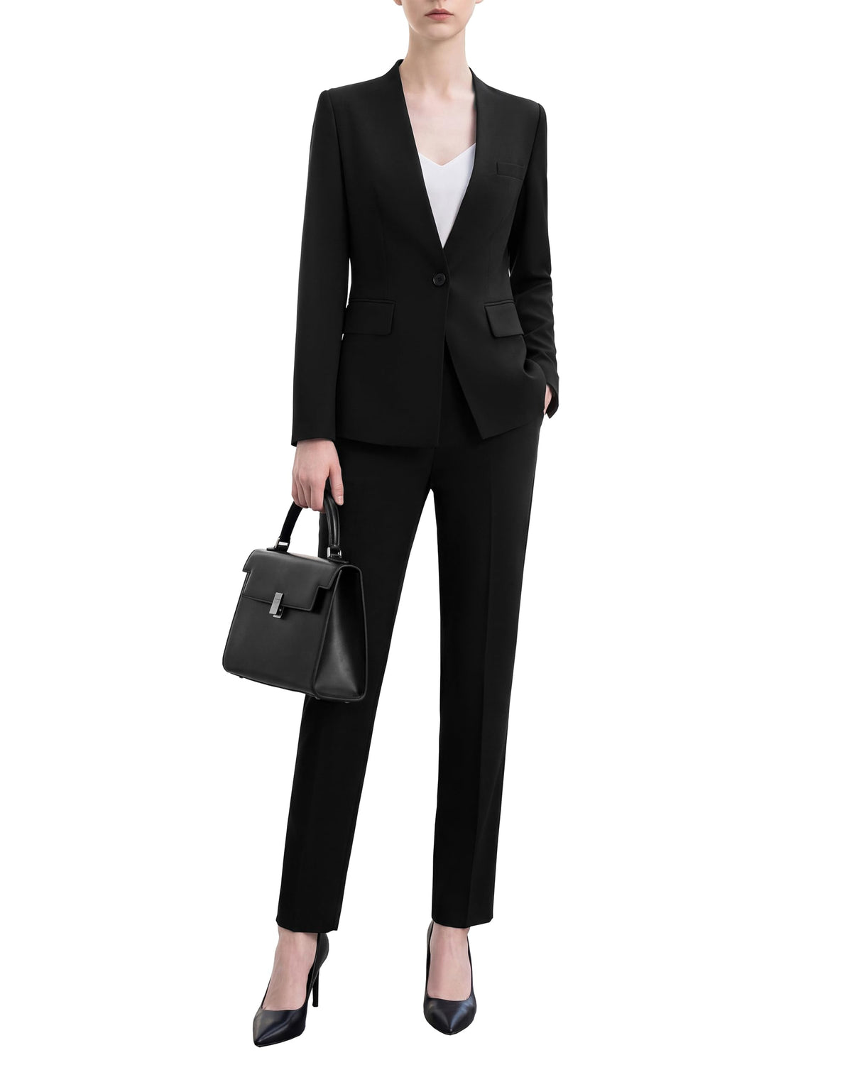 Womens Suits 2 Piece Set Business, Pant Suit for Women Professional