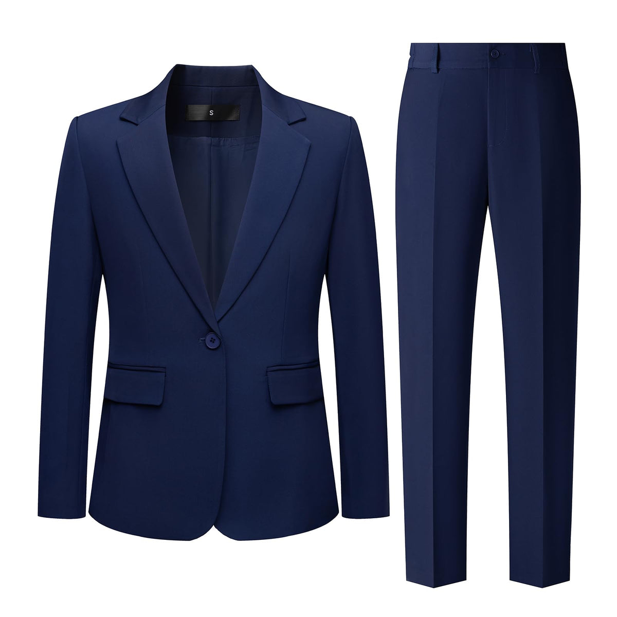 Women's 2 Piece Pant Suit Dressy Business Casual Outfits Professional