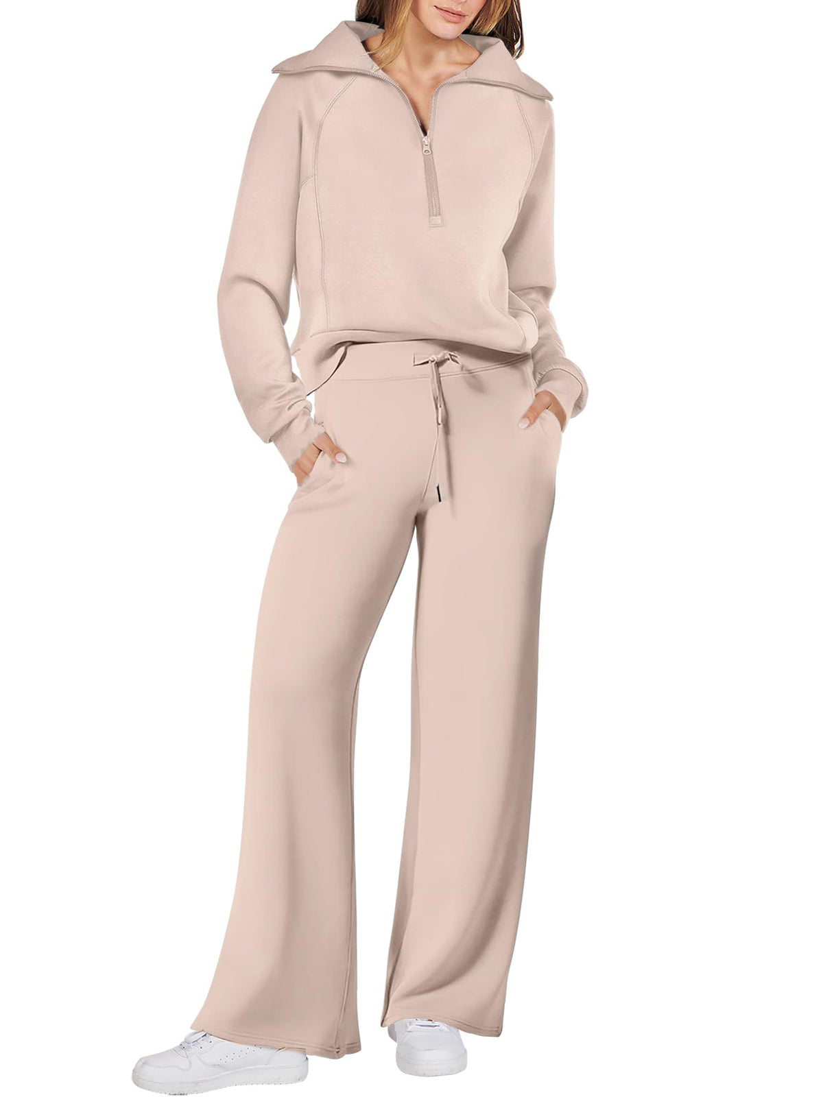 ANRABESS Women 2 Piece Set Sweatsuits Lounge Fall Outfits