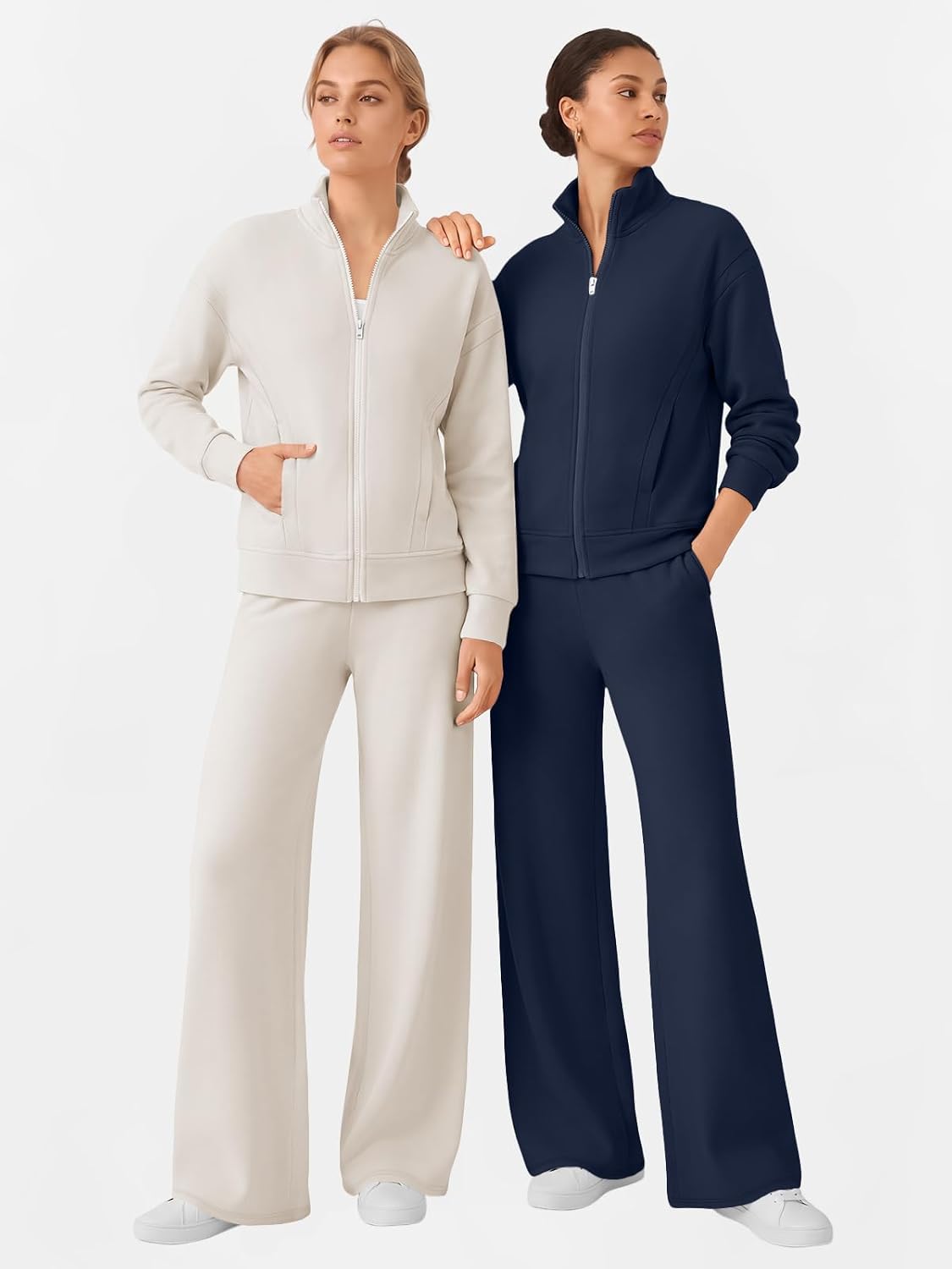 EFAN Womens Sweatsuits 2 Piece Modal Blend Tracksuits Lounge Sweat Sets