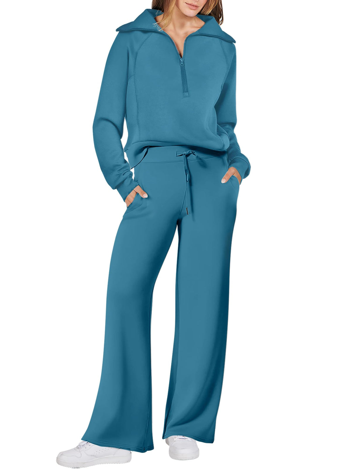 ANRABESS Women 2 Piece Set Sweatsuits Lounge Fall Outfits
