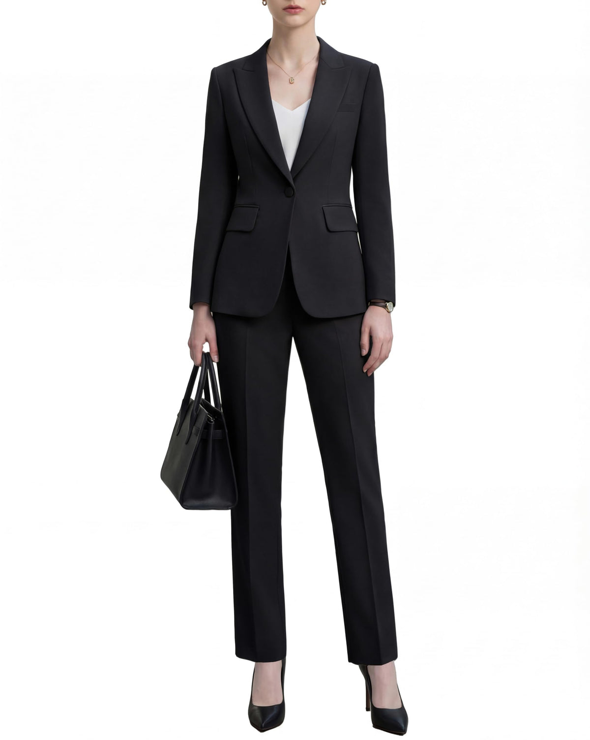 Womens Suits 2 Piece Set Business, Pant Suit for Women Professional