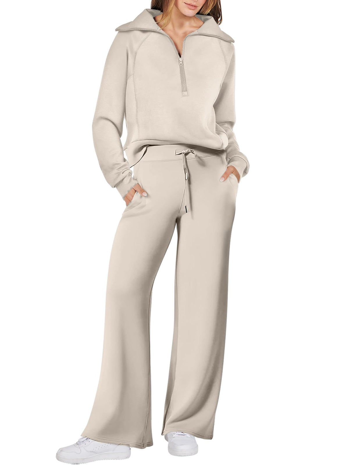 ANRABESS Women 2 Piece Set Sweatsuits Lounge Fall Outfits