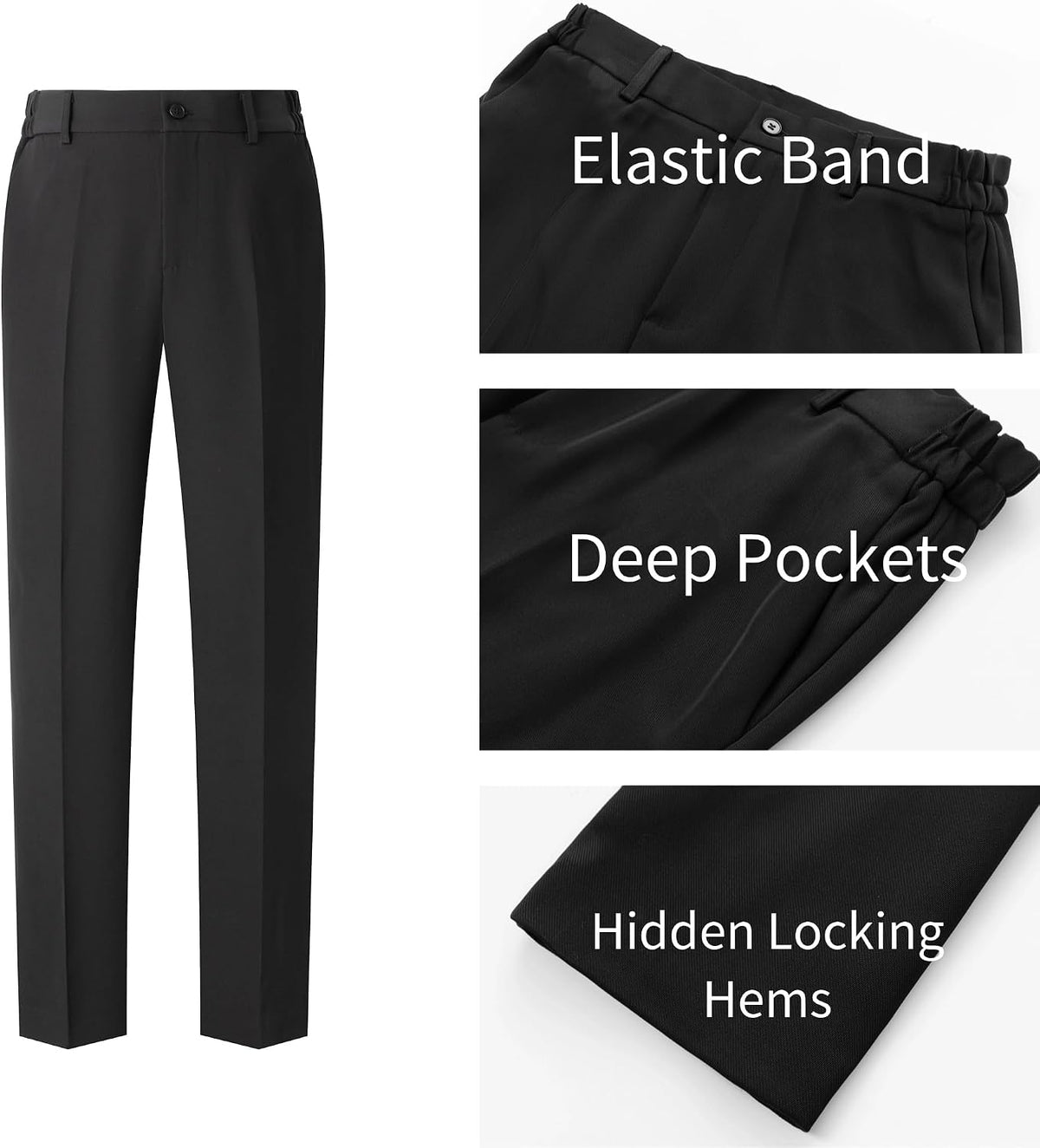 Women's 2 Piece Suit Pants One Button Blazer Set Business Casual Outfits