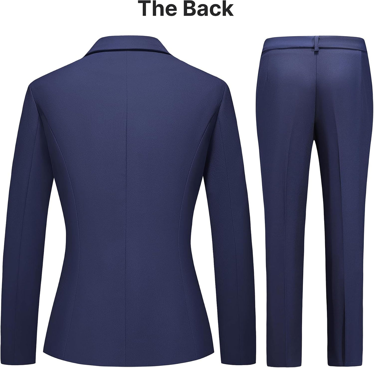 Women's 2 Piece Business Pants Suit Set Slim Fit