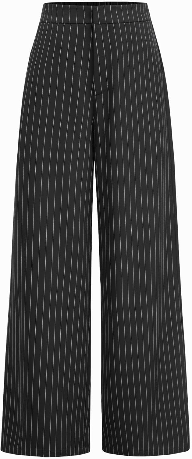 CIDER Womens Striped Knotted Top Straight Leg Pant Set