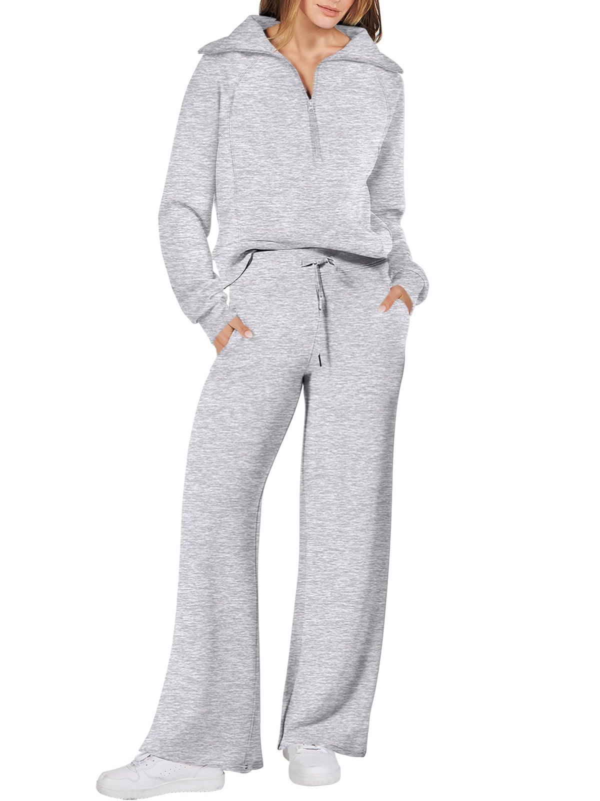 ANRABESS Women 2 Piece Set Sweatsuits Lounge Fall Outfits