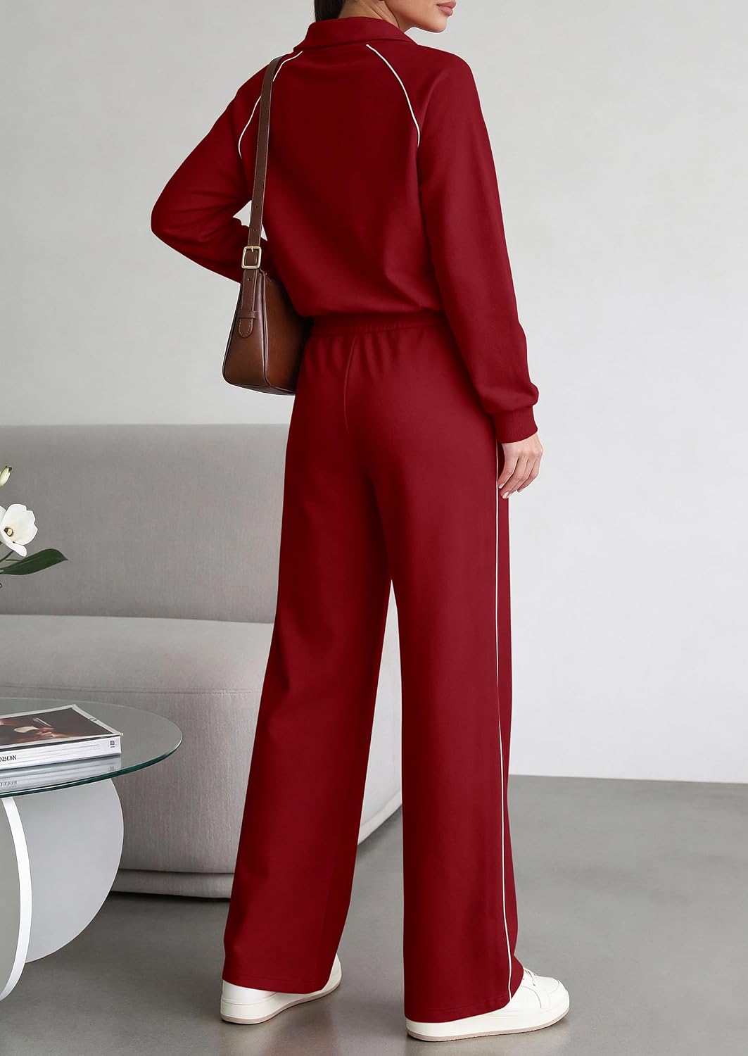 PRETTYGARDEN Women's 2 Piece Matching Lounge Set Sweatsuits
