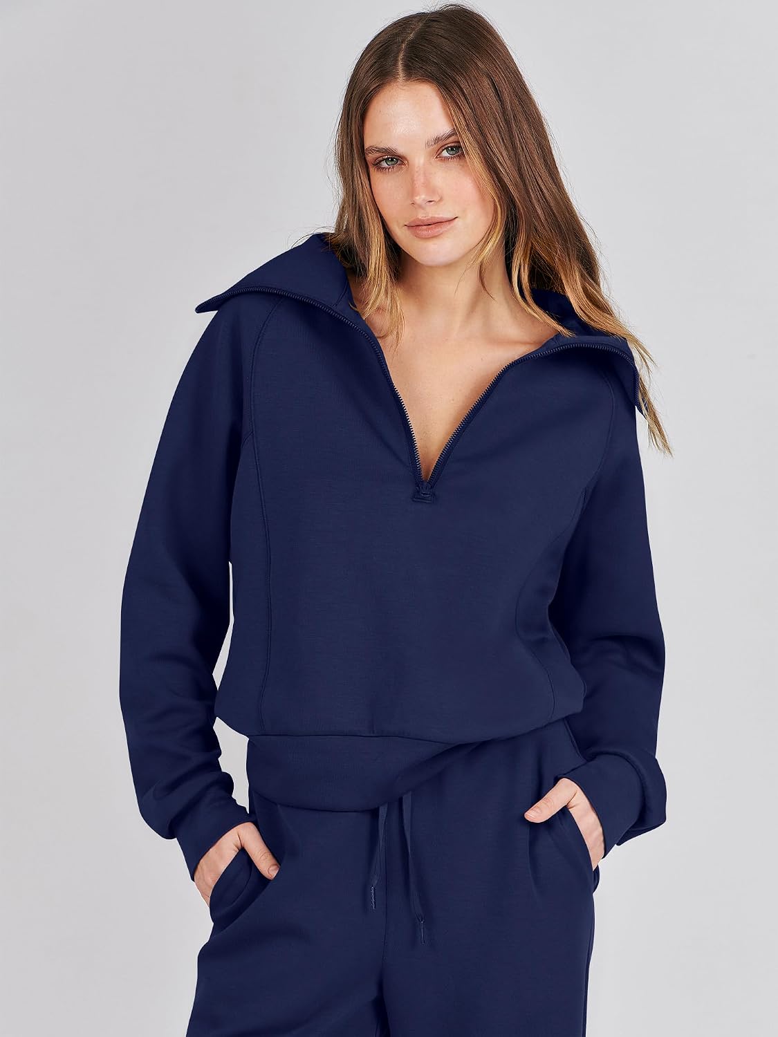 ANRABESS Women 2 Piece Set Sweatsuits Lounge Fall Outfits