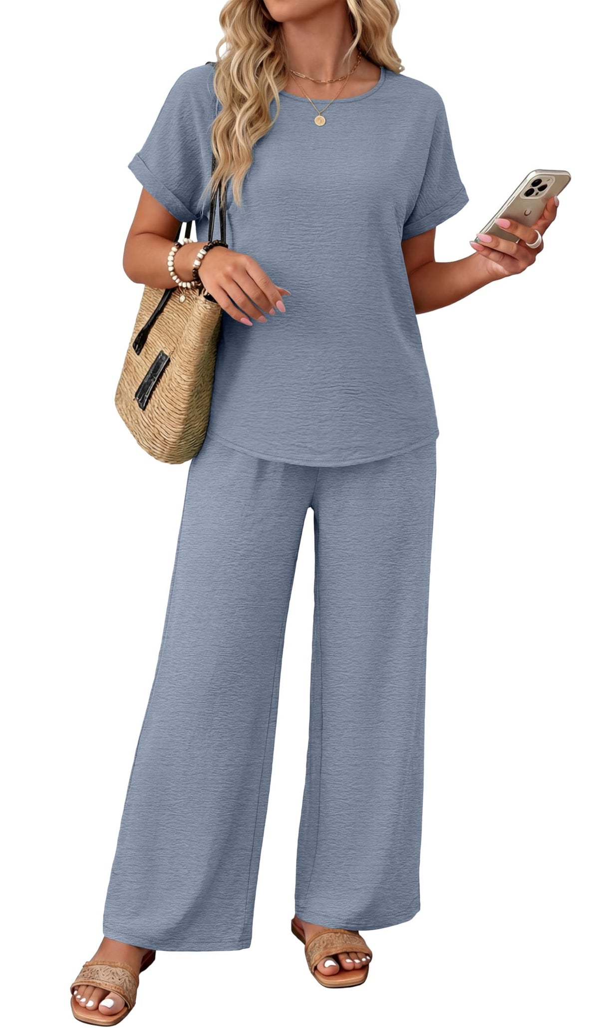 XIEERDUO Summer Sets For Women 2 Piece Sets Matching Set Women Clothing Lounge Set Beach Vacation Outfits 2026