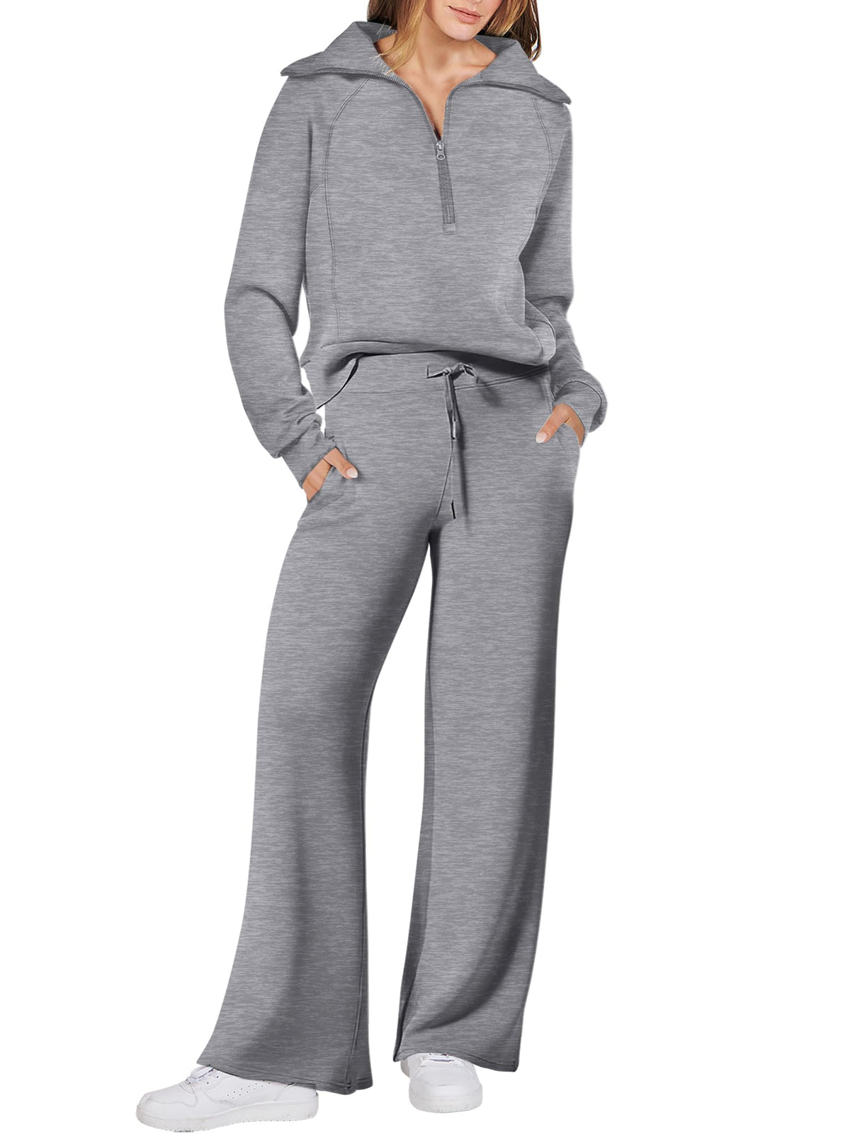 ANRABESS Women 2 Piece Set Sweatsuits Lounge Fall Outfits