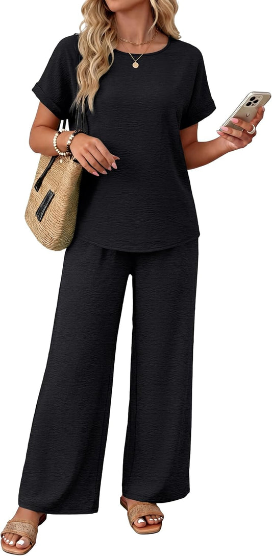 XIEERDUO Summer Sets For Women 2 Piece Sets Matching Set Women Clothing Lounge Set Beach Vacation Outfits 2026