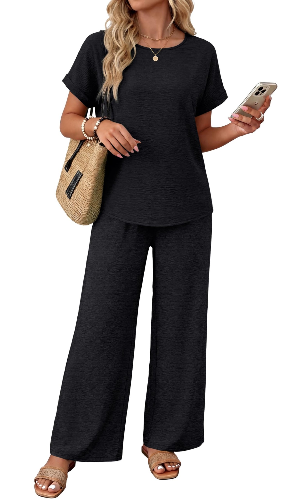 XIEERDUO Summer Sets For Women 2 Piece Sets Matching Set Women Clothing Lounge Set Beach Vacation Outfits 2026