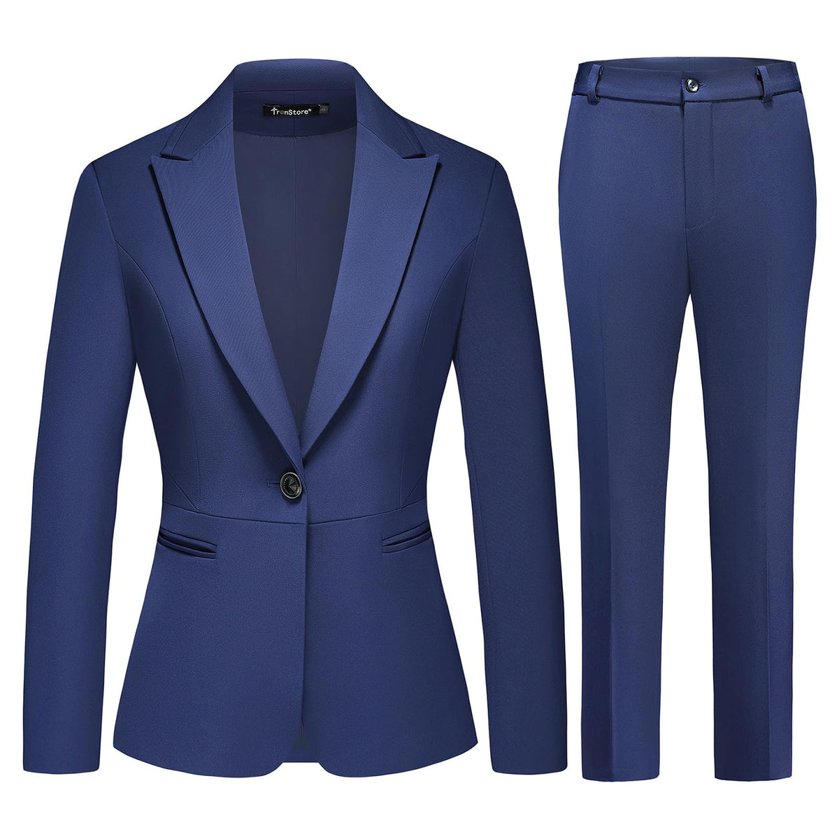 Women's 2 Piece Business Pants Suit Set Slim Fit