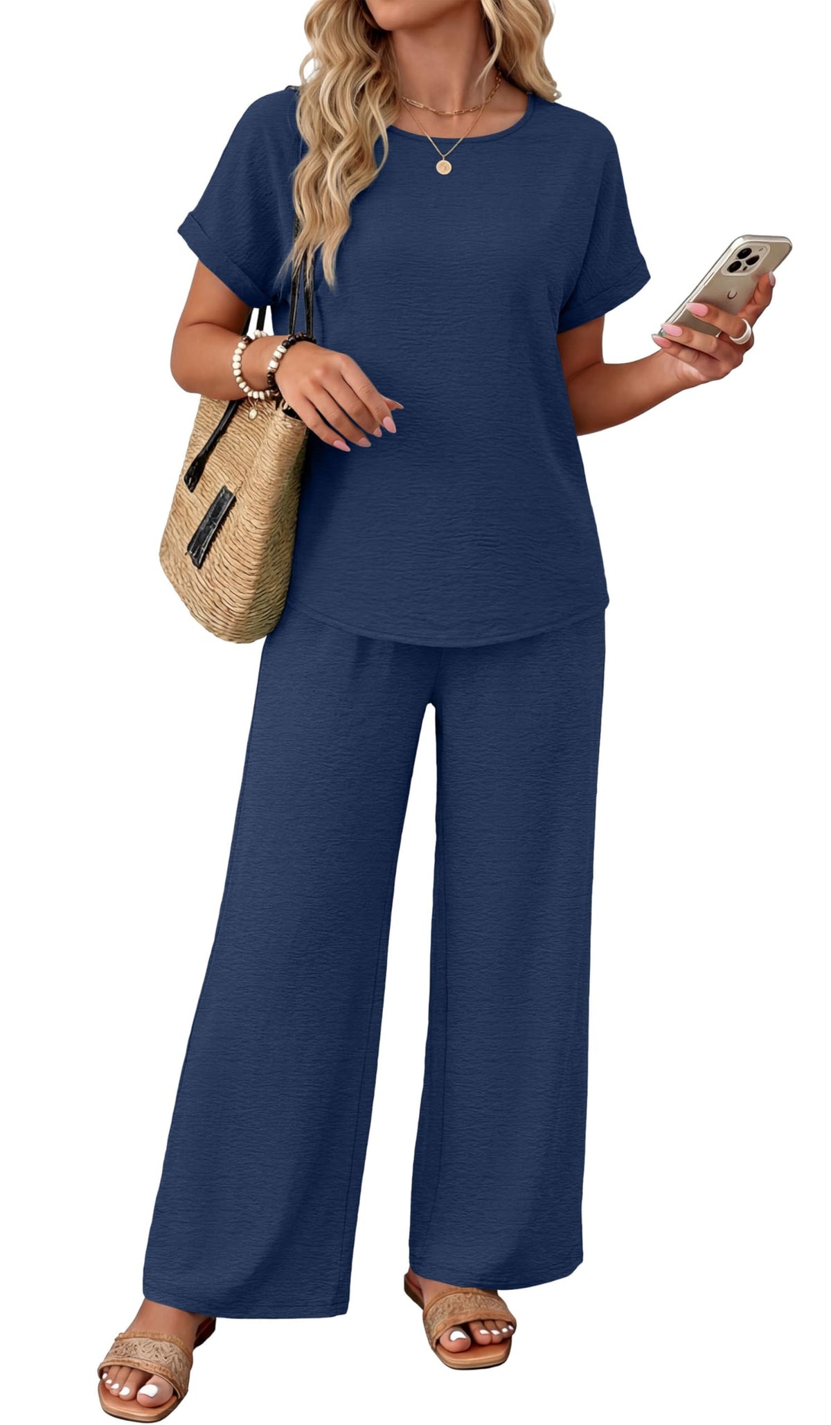 XIEERDUO Summer Sets For Women 2 Piece Sets Matching Set Women Clothing Lounge Set Beach Vacation Outfits 2026