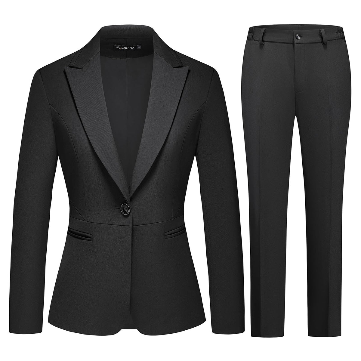 Women's 2 Piece Business Pants Suit Set Slim Fit