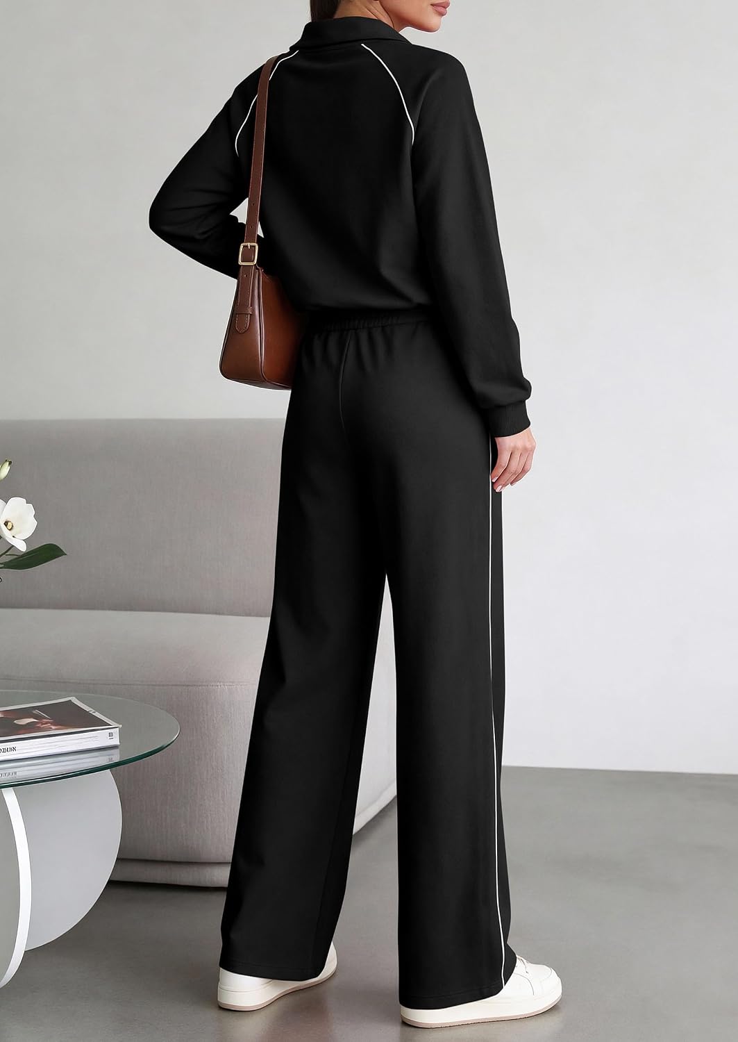 PRETTYGARDEN Women's 2 Piece Matching Lounge Set Sweatsuits