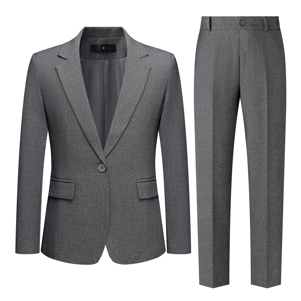 Women's 2 Piece Pant Suit Dressy Business Casual Outfits Professional