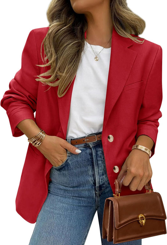 PRETTYGARDEN 2026 Blazers for Women Business Casual