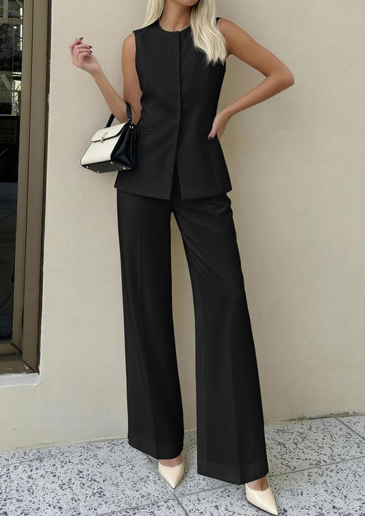 PRETTYGARDEN Women's 2 Piece Sets Business Casual Outfits