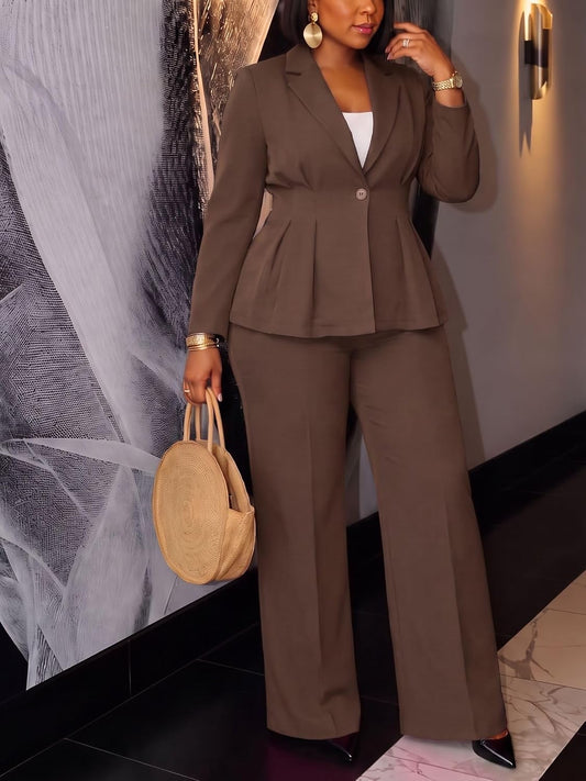 Ekaliy Pant Suits for Women 2 Piece Set Business Casual Outfits